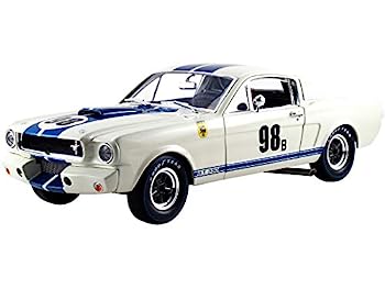 【中古】【輸入品・未使用】Shelby Collectibles SC170 1965 フォード マスタング シェルビー GT350R #98B Terlingua レーシングチーム ホワイト ブルーストライプ 1/18 ダ