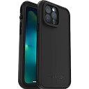 【中古】【輸入品 未使用】LifeProof FR Magsafeシリーズ防水ケース iPhone 13 Pro Max用 (のみ) - ブラック