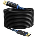 【中古】【輸入品・未使用】8K ロングDP光ファイバーケーブル 33フィート/10m 32.4Gbps Displayport 1.4ケーブル 金メッキコネクタ...