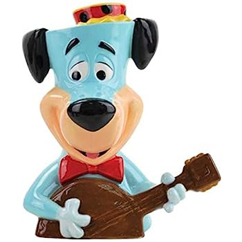 【中古】【輸入品・未使用】珍犬ハックル Huckleberry Hound　クッキージャー 陶器製