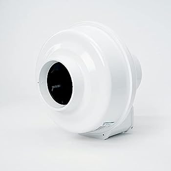 【中古】【輸入品・未使用】Fantech RN2 Radon Fan | 4 Inch | Quiet and Efficient Radon Mitigation | 220 Cfm