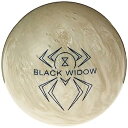 【中古】【輸入品・未使用】Hammer Bowling Black Widow Ghost Pearl ボウリングボール ホワイト 12ポンド