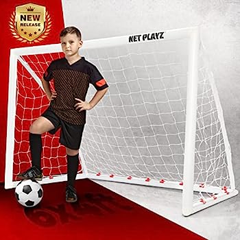 【中古】【輸入品・未使用】TGU サッカーゴール 18.8x1.22cm サッカーネット、バックヤードトレーニング&フットボールの試合のための素早いセットアップ...