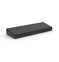 【中古】【輸入品・未使用】Belkin トリプルディスプレイ DisplayLink ドッキングステーションハブ HDMIポート3個 ディスプレイポート2個 トリプル4Kディスプレイ用 85W電源