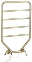 【中古】【輸入品 未使用】Warmrails RTS 34-Inch Mid Size Towel Warmer with Wall Mounted/Floor Standing Option, Nickel Finish by Warmrails