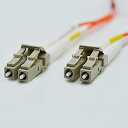 【中古】【輸入品・未使用】FiberCablesDirect - 200M OM2 LC LC ファイバーパッチケーブル | 1GB デュプレックス 50/125 LC - LC マルチモードジャンパー 200メートル (662