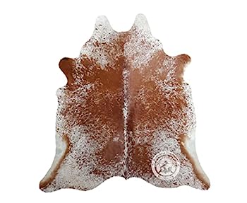 【中古】【輸入品・未使用】本物 塩コショウ カウハイドラグ 6 x 7フィート 180 x 210 cm