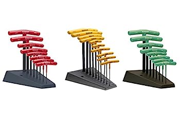 【中古】【輸入品・未使用】Bondhus Metric and Inch Ball Driver Hex and Star 26 Piece T-handle Sets with Stand - Bondhus 13189, Bondhus 13190, Bondhus 33034