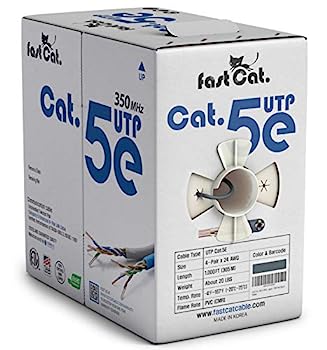 【中古】【輸入品・未使用】fast Cat.Cat 5eイーサネットケーブル1000フィート（305メートル） - FastR..