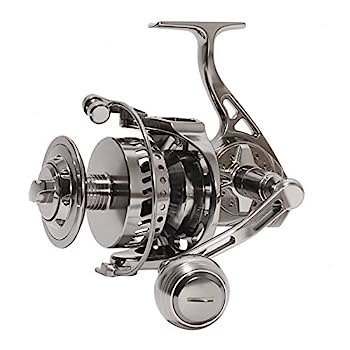 【中古】【輸入品・未使用】CNCフルメタルスピニングフィッシングリール 強力な海水リール 20kg/44ポンド 35kg/75ポンド ロングキャストビッグゲームボート釣り 12+1ステン