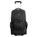 【中古】【輸入品・未使用】J WORLD NEW YORK ダスティン ノートパソコン ローリングバックパック ブラック ワンサイズ(4)