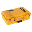 【中古】【輸入品・未使用】PELICAN(ペリカン) 1485 エアケース フォーム付き プレスアンドプルラッチ イエロー 18L [014850-0001-2...