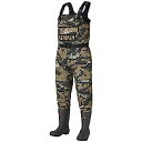 【中古】【輸入品・未使用】Bassdash Bare Camo ネオプレン チェストフィッシングハンティング ウェーダー メンズ 600グラム 断熱ゴムブーツフ...