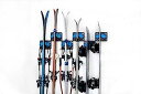 【中古】【輸入品・未使用】Gravity Grabber - のスキー+スノーボード ラック 壁掛け 収納ラック|ロッカー、チップ、テールを収納|傷をつけにくい...