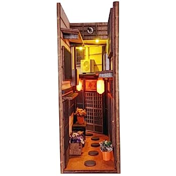 【中古】【輸入品・未使用】MINIALLEY JAPAN(ミニリージャパン) 完成品 本棚インサート 本棚装飾 路地本ヌック