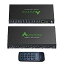 【中古】【輸入品・未使用】4K 60Hz HDMIマトリックススイッチ 4x4、HDMI 2.0 マトリックススイッチャ..