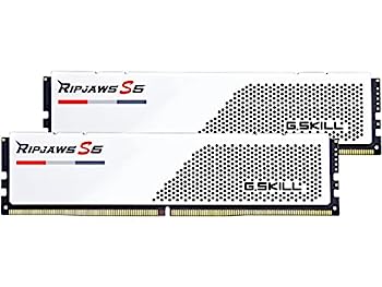 【中古】【輸入品 未使用】G.Skill RipJaws S5シリーズ (Intel XMP) 64GB (32GB x 2) 288ピン SDRAM DDR5 5200 CL36-36-36-83 1.25V デュアルチャンネル デスクトップメモ
