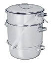 【中古】【輸入品・未使用】Mehu-Liisa - Stainless Steel Steam Juicer & Food Steamer - 11 liter by Mehu-Liisa