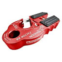 【中古】【輸入品・未使用】Factor 55 UltraHook Winch Hook with Shackle Mount - Red