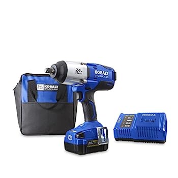 【中古】【輸入品・未使用】Kobalt 24-Volt Max-Volt 1/2-in Drive Cordless Impact Wrench (Item #672825)