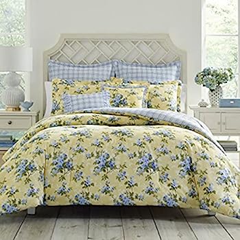 【中古】【輸入品・未使用】Laura Ashley Home | Cassidy Collection | 7ピース ラグジュアリー ウルトラコンフォーター オールシーズン プレミアム 寝具セット スタイリッ