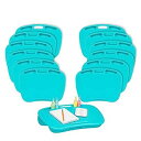 【中古】【輸入品・未使用】LapGear MyDesk ラップデスク デバイスレッジと電話ホルダー付き 12個パック ターコイズ