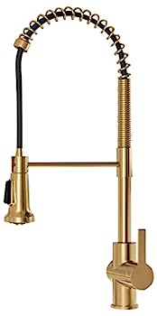 【中古】【輸入品・未使用】Kraus KPF-1691BB ブリット 商業スタイル プルダウン シングルハンドル キ..