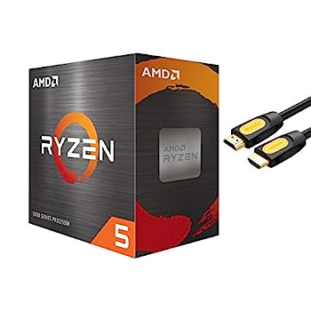 【中古】【輸入品・未使用】AMD-Ryzen 5 5600X 第4世代 6コア デスクトッププロセッサー Wraith Stealth Cooler 12スレッド アンロック 3.7GHz 最大4.6GHz ソケット AM4 Zen