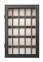 【中古】【輸入品・未使用】25スロット 銀河 グレー ウッド ウォッチ ディスプレイ ケースとストレージ オーガナイザー ボックス
