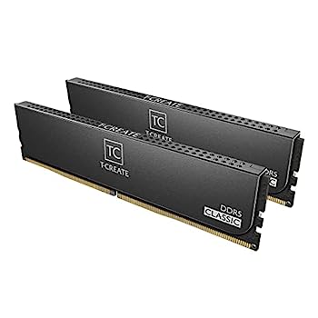 楽天スカイマーケットプラス【中古】【輸入品・未使用】TEAMGROUP （チームグループ） T-Create Classic 10L DDR5 64GB キット （32GB x 2） 6000MHz （PC5-48000） CL48 デスクトップメモリモジュール RAM I