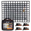 【中古】【輸入品・未使用】Gladiator Cargo Net 耐久性の高いトラックカーゴネット Large: 8.75' x 10' ブラック LGN-100