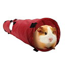 【中古】【輸入品・未使用】Living World Pet Tunnel, Red/Grey by Living World