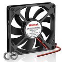 【中古】【輸入品・未使用】Wathai DC冷却ファン 80x80x15mm 80mm 12V デュアルボールベアリング ブラシレスケース クーラーファン