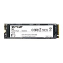 【中古】【輸入品・未使用】Patriot Memory P300 1TB M.2 SSD 2280 NVMe PCIe Gen 3x4 内蔵型SSD P300P...
