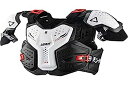 【中古】【輸入品・未使用】Leatt 6.5 Pro 大人用 オフロードバイクチェストプロテクター - ホワイト/L/XL
