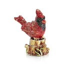 【中古】【輸入品・未使用】Jay Strongwater Dina カーディナルボックス
