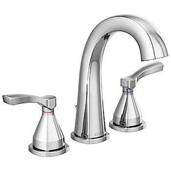 DELTA FAUCET 35775-MPU-DST 蛇口 ワイドスプレッド クローム