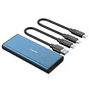 【中古】【輸入品・未使用】AVACON M.2 NVMe SATA SSD エンクロージャ 為に M.2 PCIe NVMe とSATA SSDs (EC-SN...
