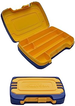 Megapro 6KITCASEプラスチツクツールケース、スクリュードライバー、チップとエクステンション、7 x 5 x 3インチ