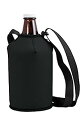 【中古】【輸入品・未使用】(Black) - Coolie Junction Growler Cover Coolie W/strap 1890ml (Blac...