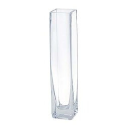 【中古】【輸入品・未使用】(Clear) - Flower/Bud Glass Vase Decorative Centrepiece, Home or Wedding by Royal Imports - 23cm x 5.1cm, Clear