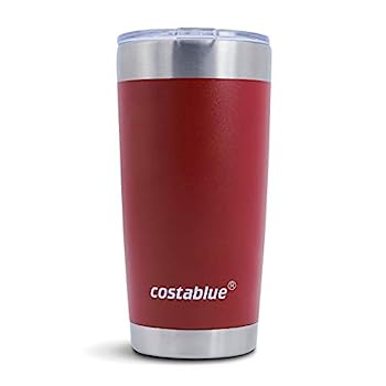 【中古】【輸入品・未使用】Costablue Fresno ステンレススチール 真空断熱タンブラー 蓋付き