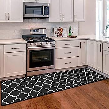 【中古】【輸入品・未使用】WiseLife キッチンマット クッション 疲労防止 キッチンラグ 17.3インチ x ..