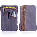 【中古】【輸入品・未使用】ワックスキャンバス EDCポケットオーガナイザー ? コンパクトなEDCポーチ メンズ ? マルチツール バックポケット ツールポーチ...