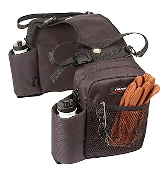 yÁzyAiEgpzTough-1 Nylon Water Bottle / Gear Carrier Saddle Bag Black One Size