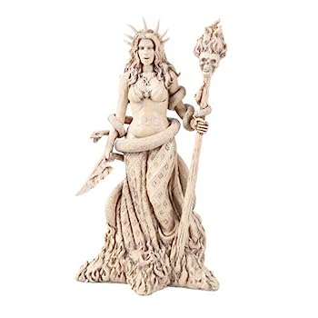 【中古】【輸入品・未使用】ギリシャの女神 白魔女 魔女 ヘカテ 置物 ヘケト ネックレス 神 マジック ..