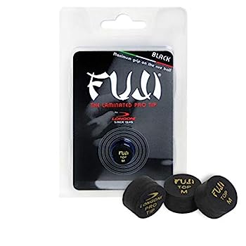 【中古】【輸入品・未使用】Fujiプールビリヤードキューヒント???1?Pc???ブラック???Medium???13または14?mm 【中古】【輸入品・未使用】Fujiプールビリヤードキューヒント???1?Pc???ブラック???Medium???13または14?mm