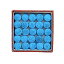 【中古】【輸入品・未使用】GOSONO 50個/ロット 10mm/13mm ブルー ビリヤード キューチップ 硬度 M ビリヤード スヌーカー キュー スティック チップ ビリヤード アクセサリ