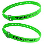 【中古】【輸入品・未使用】Titan Industrial Straps (タイタン工業) ? 強くてシンプルなタイダウン 建設用 (溶接業者、DIYホーム) & 1stレスポンダー ? バッチテスト済み