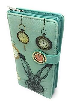【中古】【輸入品・未使用】懐中時計 ウサギ ラージ レディース 財布 ティール 【中古】【輸入品・未使用】懐中時計 ウサギ ラージ レディース 財布 ティール